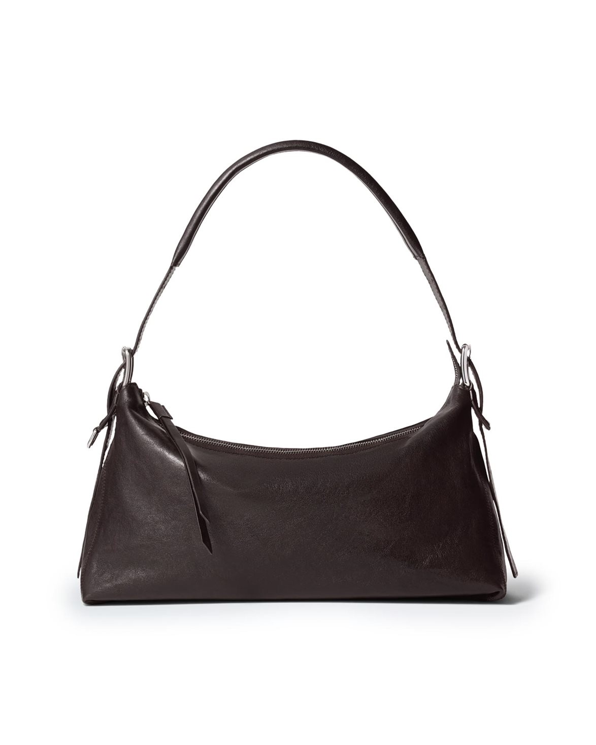 バッグ Lemaire BELTED BAGUETTE BAG LEMAIRE Belted Baguette Bag Dark Chocolate - Vallgatan 12