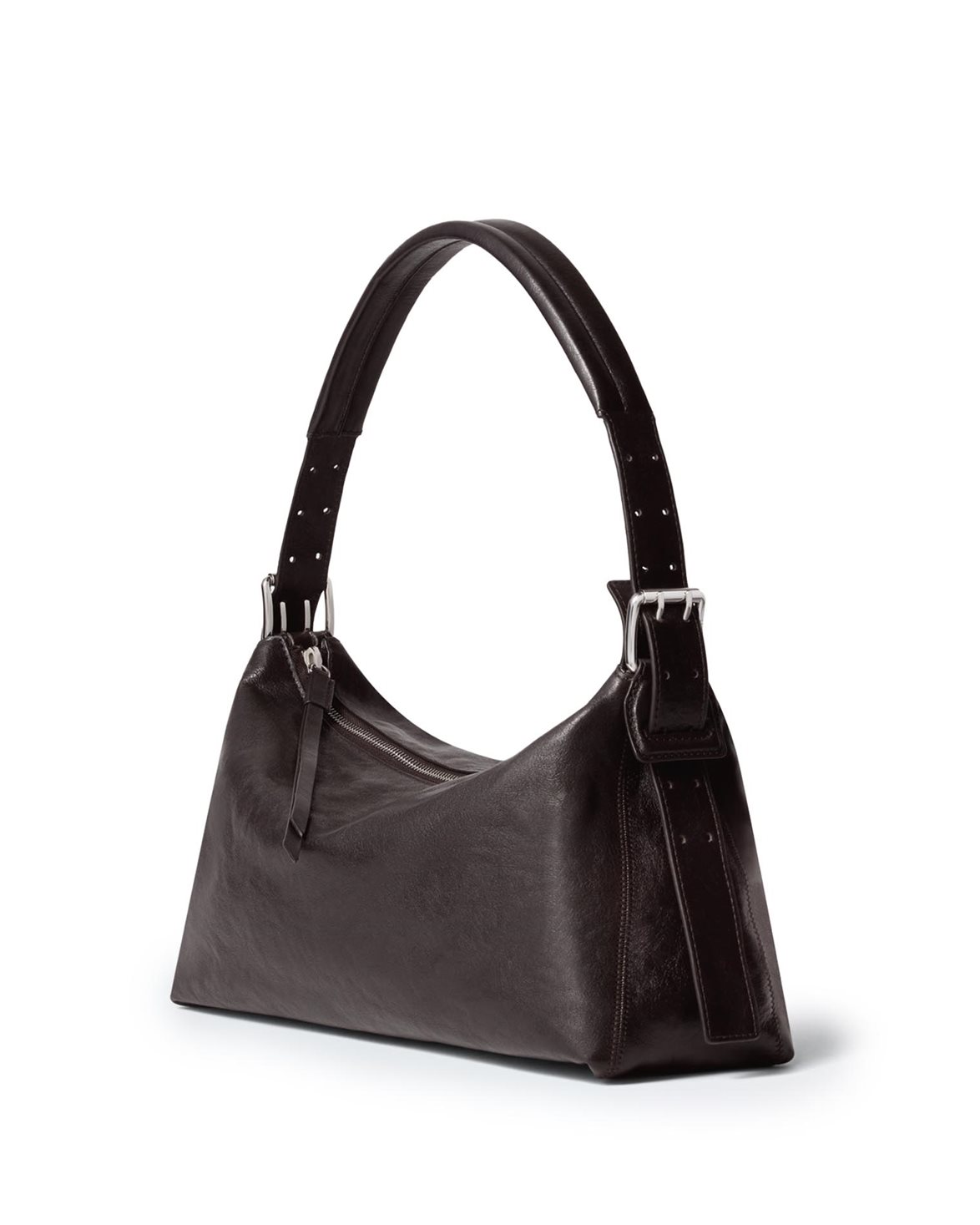 LEMAIRE Belted Baguette Bag Dark Chocolate - Vallgatan 12