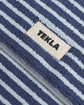 Tekla Terry Bath Mat River Stripes