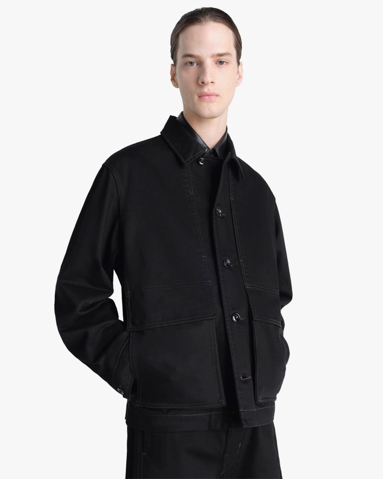 LEMAIRE Boxy Jacket Black - Vallgatan 12