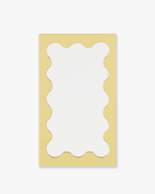 Gustaf Westman Curvy Mirror Micro Pale Yellow