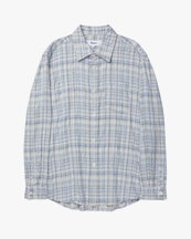 Palmes Wrinkle Shirt Sky Blue