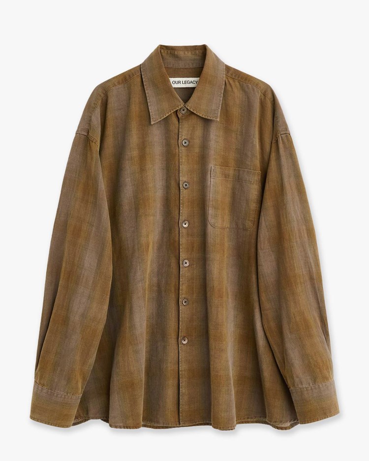 Our Legacy Borrowed Shirt Dakota Flannel Check