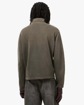 Our Legacy Shrunken Fullzip Worn Graphite Athletic Rib