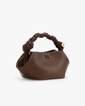 Ganni Bou Bag Mini Chocolate Fondant