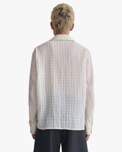 Séfr Ignacio Shirt Cloud White Check