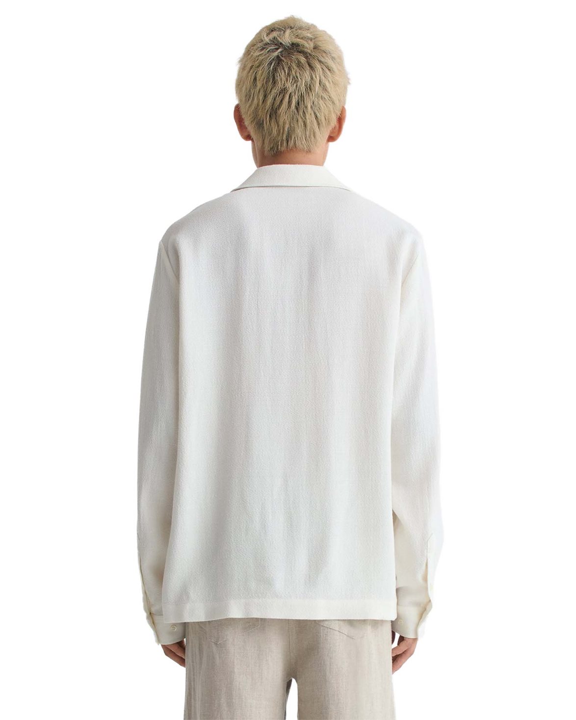 Séfr Sense Shirt Off White Crepe - Vallgatan 12