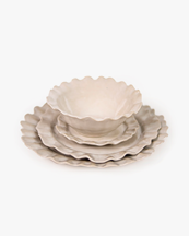 Olsson & Jensen Valerie Dinner Plate Off White