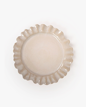 Olsson & Jensen Valerie Dinner Plate Off White