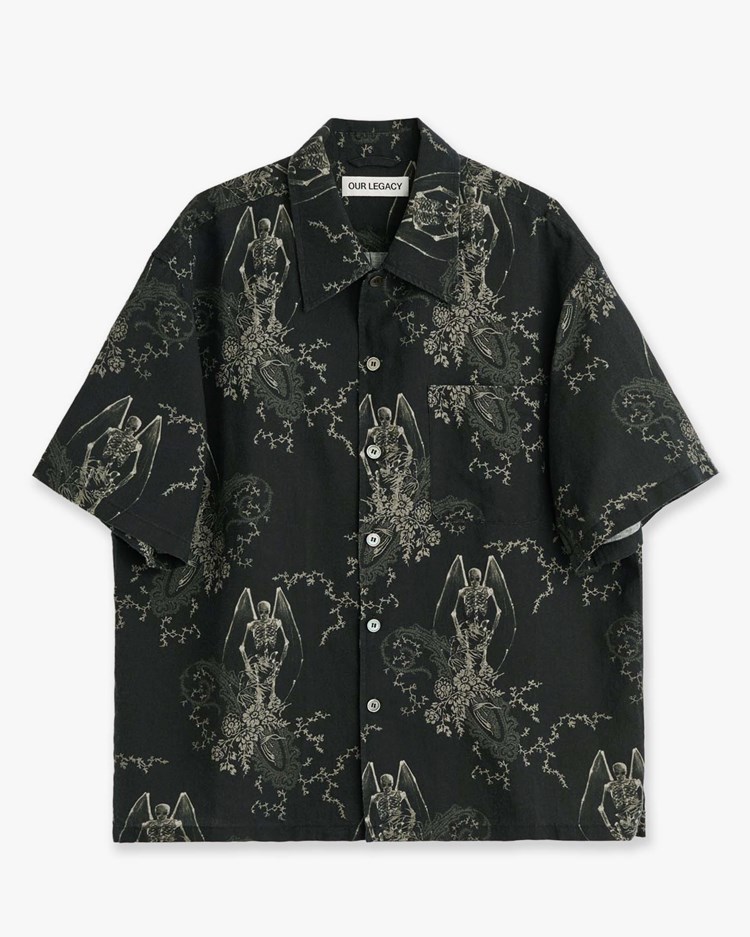 Our Legacy Every Shirt Shortsleeve Death Paisley Print