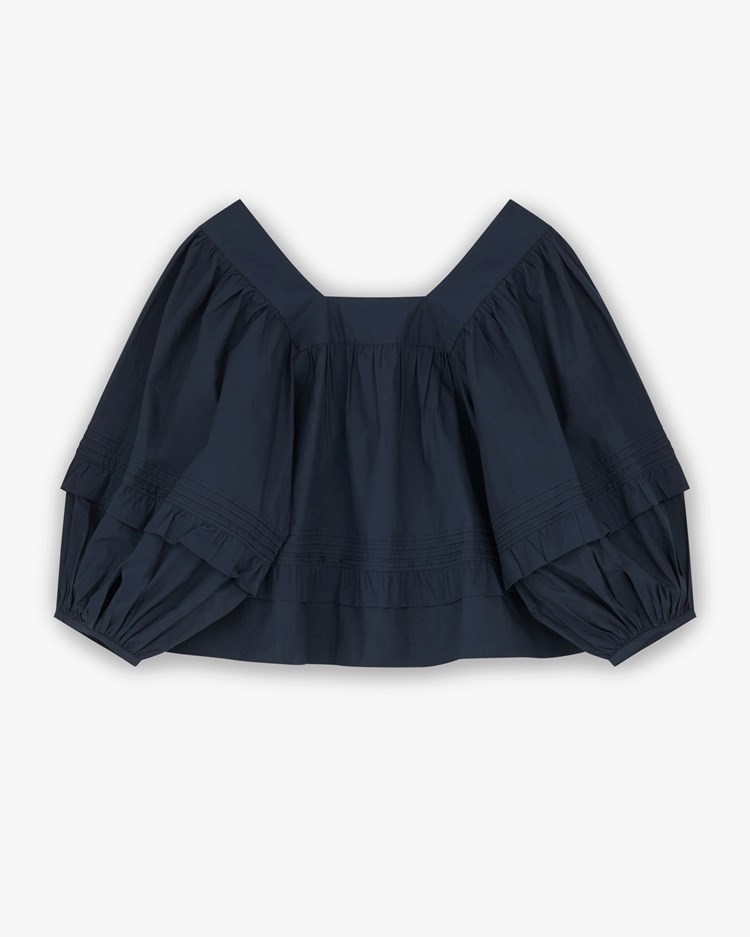 Skall Studio Alice Blouse Dark Navy