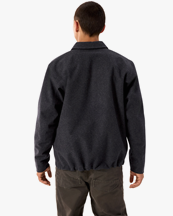 Arc'teryx Sawyer Wool Overshirt M Black Heather