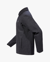 Arc'teryx Sawyer Wool Overshirt M Black Heather