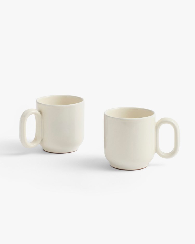 Hay Barro Cup Set Of 2 Off White