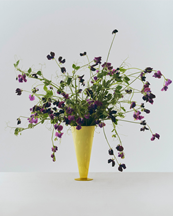 Hay Conical Vase L Yellow/Lime Green