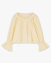 Skall Studio Fleurie Blouse Buttermilk