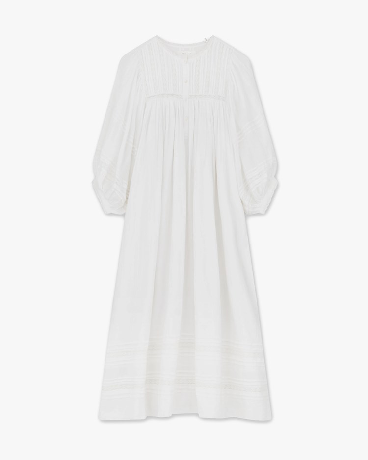 Skall Studio Florentine Dress Optic White