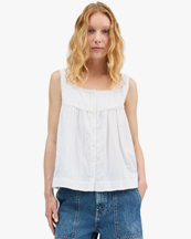 Skall Studio Clea Top Optic White