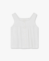 Skall Studio Clea Top Optic White