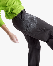 Arc'teryx Clarkia Cotton Pant W Wide Leg Black