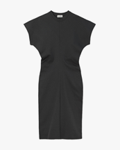 House of Dagmar Stretch Jersey Dress Washed Black