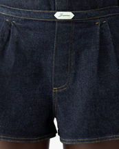 Jacquemus Le Short De-Nimes Amelo Denim Shorts Dark Navy