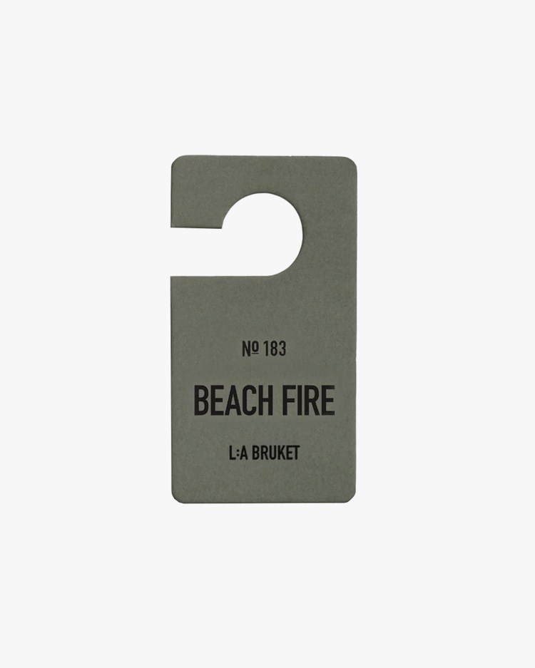 L:a Bruket 183 Fragrance Tag Beach Fire