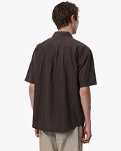 Mfpen New Input Shirt	Dark Brown Triple Stripe