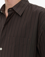 Mfpen New Input Shirt	Dark Brown Triple Stripe