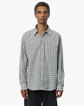 Mfpen Executive Shirt Off White Check