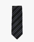 Dark Grey Retro Stripe