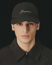 Jacquemus La Casquette Baluchon Cap Dark Brown