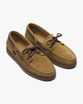 Paraboot Barth Boat Shoes W Fauve Suede