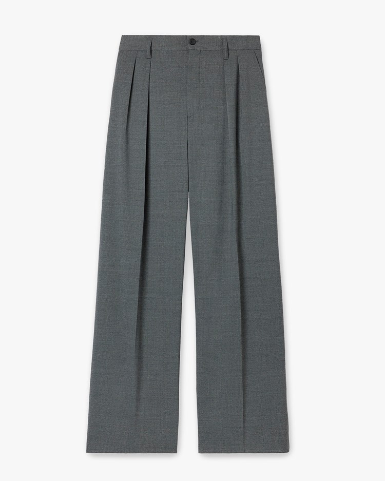Filippa K Milo Pinstripe Trousers Mid Grey