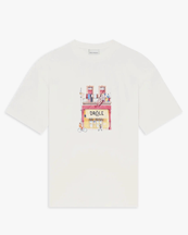 Drôle De Monsieur Drôle Café T-Shirt Off White