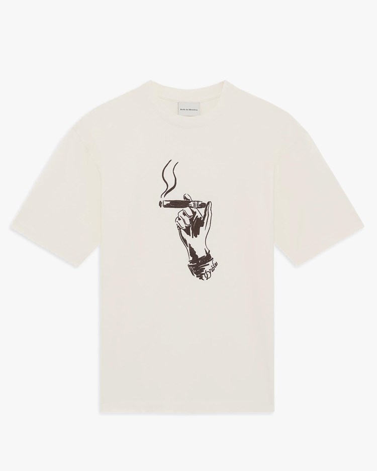 Drôle De Monsieur Cuba T-Shirt Off White