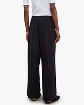 House of Dagmar Fluid Crepe Trousers Black