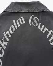 Stockholm Surfboard Club Phil Cotton Logo Jacket Black
