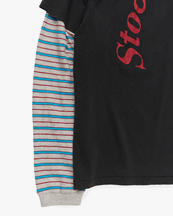 Stockholm Surfboard Club Layer Box Tee Longsleeve Black/Stripe
