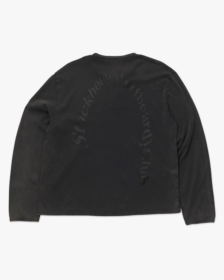 Stockholm Surfboard Club Eye Back Logo Longsleeve Black