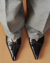 Jacquemus Les Slingbacks Cubisto Shoes Black