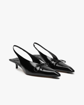 Jacquemus Les Slingbacks Cubisto Shoes Black