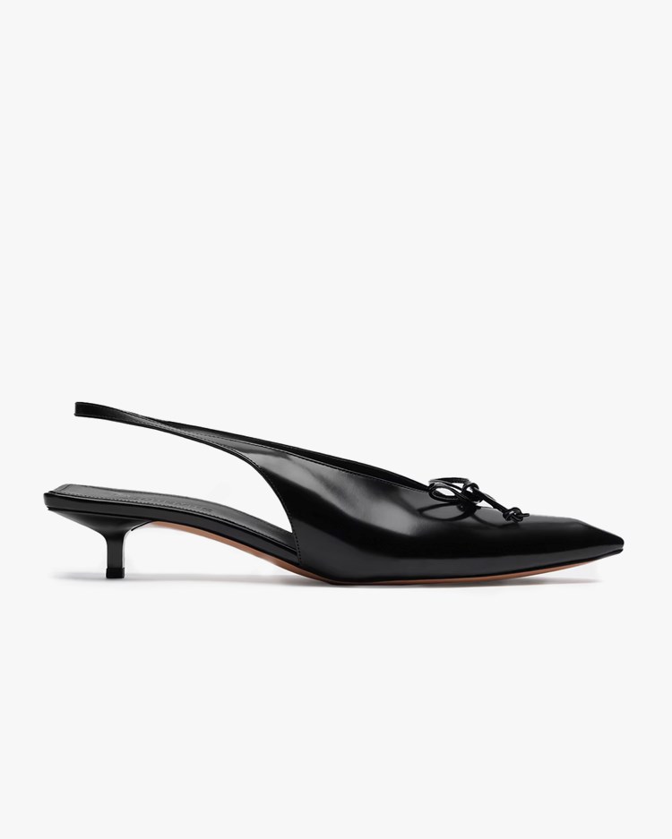 Jacquemus Les Slingbacks Cubisto Shoes Black