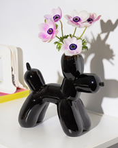 Doiy Bobby Vase Black