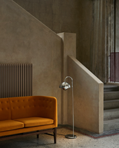 &Tradition Flowerpot Floor Lamp Vp12 Chrome Plated