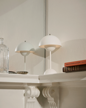 &Tradition Flowerpot Portable Lamp Vp9 Matt White