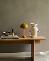 &Tradition Flowerpot Portable Lamp Vp9 Mustard