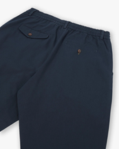 Universal Works Pleated Track Pant Twill Navy