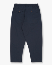 Universal Works Pleated Track Pant Twill Navy