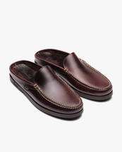Paraboot Bahamas Slipper M America Brown Leather